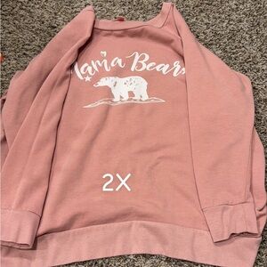 Pink Mama Bear Sweatshirt